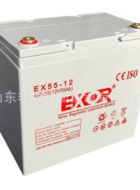 EXOR蓄电池 EX40-12 铅酸电池12V40AH UPS不间断电源 配电柜
