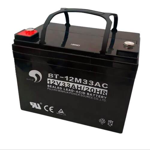赛特蓄电池BT-HSE-33-12 12V33AH消防照明 UPS电源配套 EPS直流屏