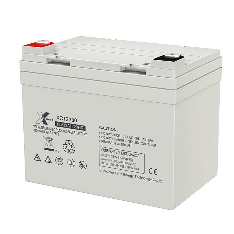 蓄电池XC12330 耐腐蚀无污染型匠心电瓶 UPS控制柜后备应急电