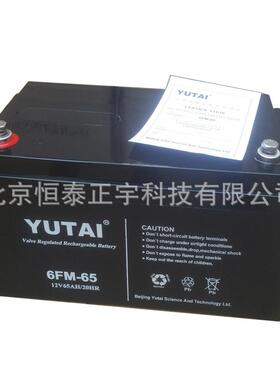 YUTAI蓄电池6FM-100宇泰蓄电池12V100AH/20HR消防UPS电源配套 EPS
