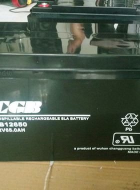 武汉长光CGB蓄电池CB121000 12V100AH直流屏应急电源 UPS铅酸电池