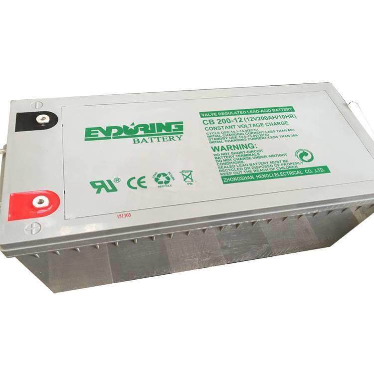 恒力蓄电池CB200-12 12V200AH消防照明 UPS电源配套 机房EPS配套