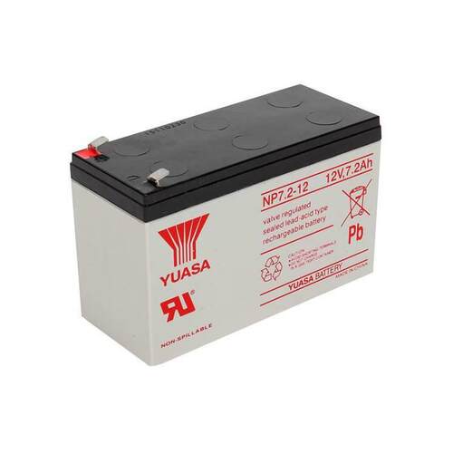 汤浅蓄电池NP7.2-12 12V7.2AH机房UPS电源配套 消防照明EPS直流屏