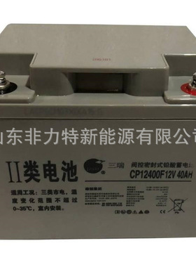 SENRY蓄电池CP12400铅酸12V40AH 直流屏ups后备电源配套参数