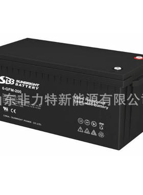 SBB蓄电池6-GFM-200 12v200ah铅酸免维护EPS太阳能UPS专用