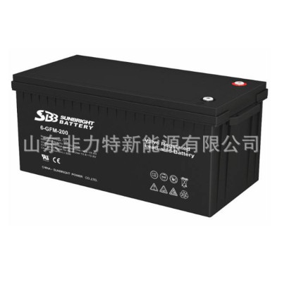 SBB蓄电池6-GFM-200 12v200ah铅酸免维护EPS太阳能UPS专用
