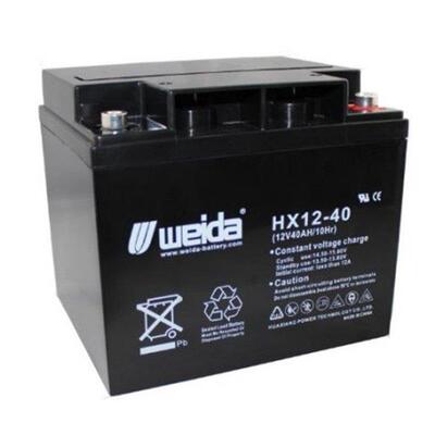 weida威达蓄电池HX12-38 12V38AH/20HR消防照明 UPS/EPS电源配套