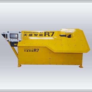 天盛R7型智能数控钢筋弯箍机 钢筋自动调直切断机 电脑数控弯曲机