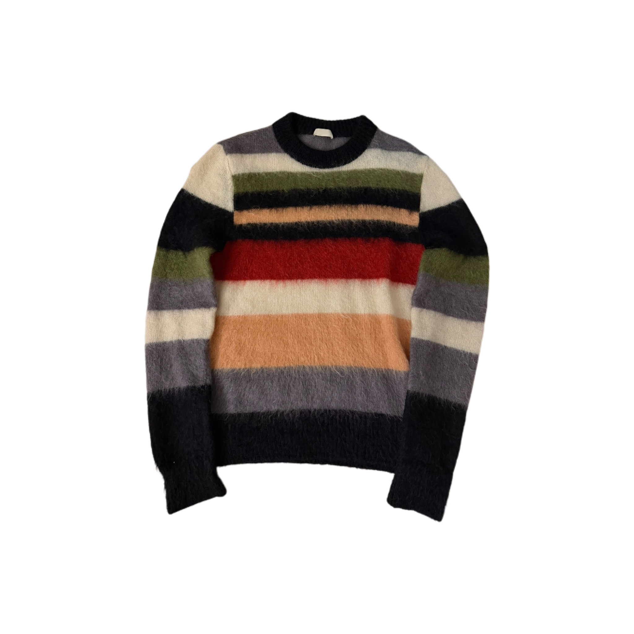 thumbnail for Hedi Boy SL 17fw colorful striped mohair knit sweater Opium from Playboicarti