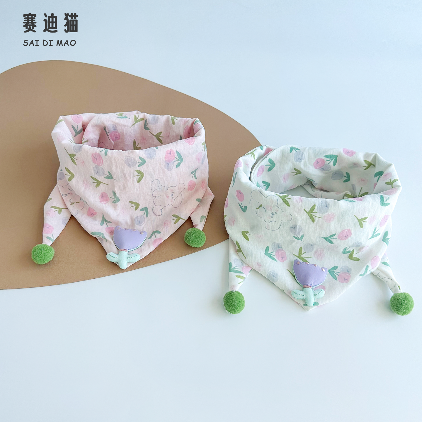 1-8岁婴幼儿围巾纯棉春秋冬薄款