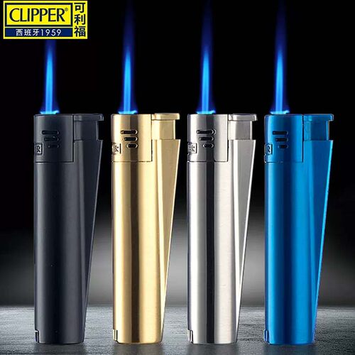 clipper直冲蓝焰火机可充气雪茄