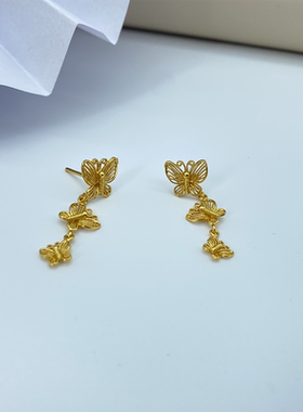 日常耳饰银笙歌99足银小众