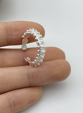 银生歌民族凤时尚百搭款银戒指