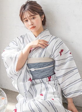 日本传统和服浴衣女纯棉正装款式日系复古拍摄旅游服饰YUKATA