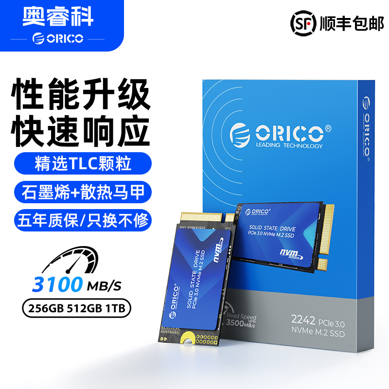 奥睿科22421TBPCIe3.0固态硬盘