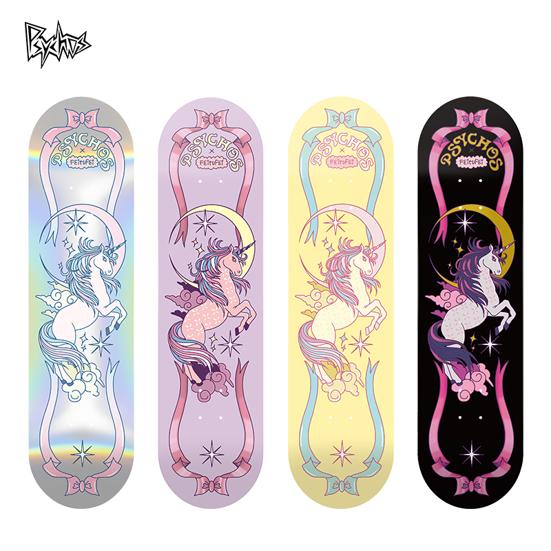 沸点Psychos滑板成人初学者专业