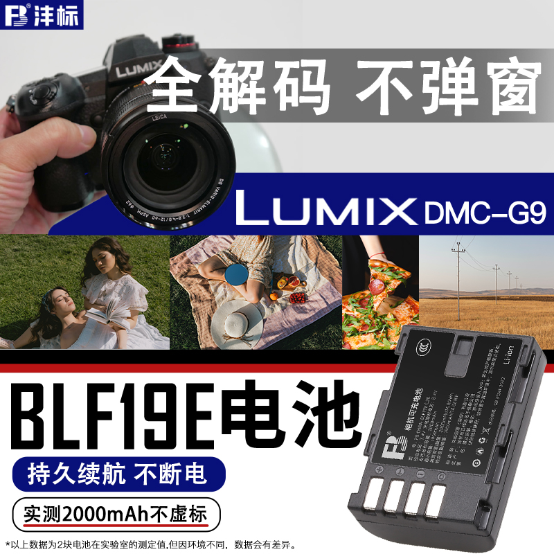 沣标适用电池松下DMC-GH4