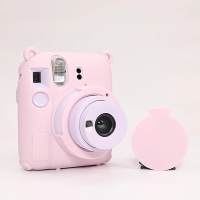 PPX适用富士拍立得mini12相机保护壳instax mini12一次成像相机硅胶套保护套收纳外壳软包防摔防刮蹭相机包