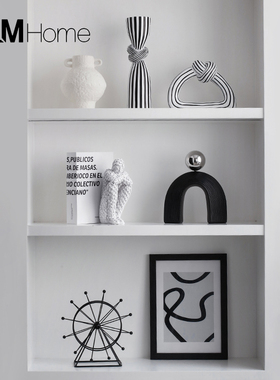 侘寂风客厅装饰品高级感小众