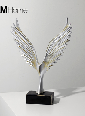 大鹏展翅轻奢高档客厅摆件