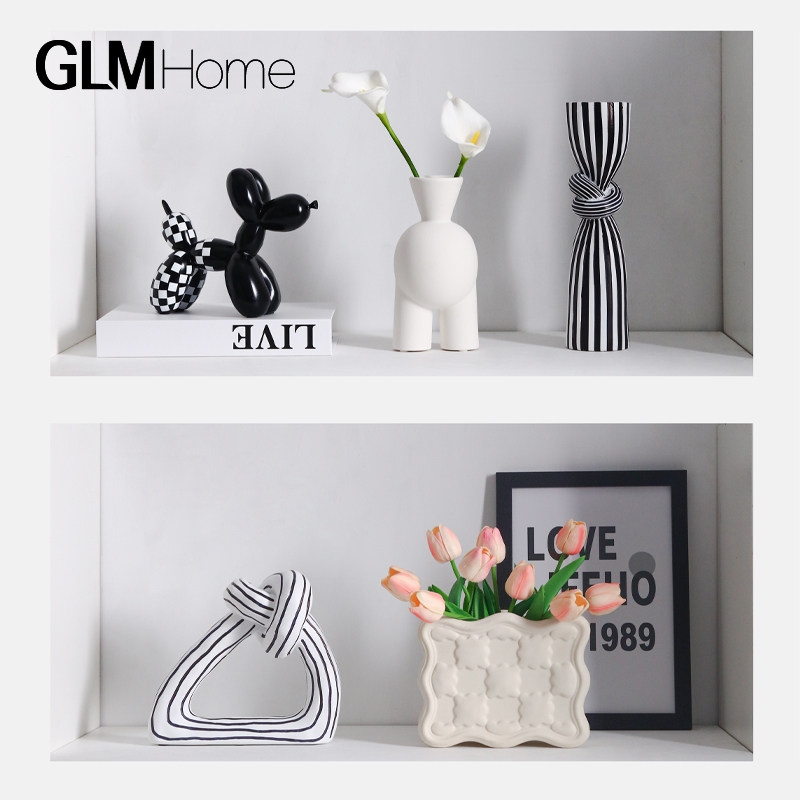 现代简约客厅装饰品摆件家居饰品软装高档轻奢工艺品电视酒柜摆设