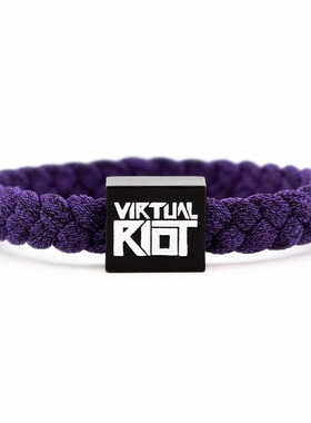 Electric Family 电音家族 Virtual Riot DJ手链编织手绳情侣手链