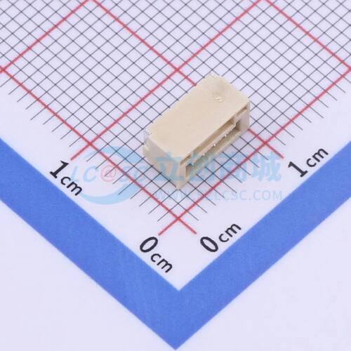 线对板针座 WAFER-GH1.25-4PWB SMD,P=1.25mm,卧贴 1x4P电子元件B