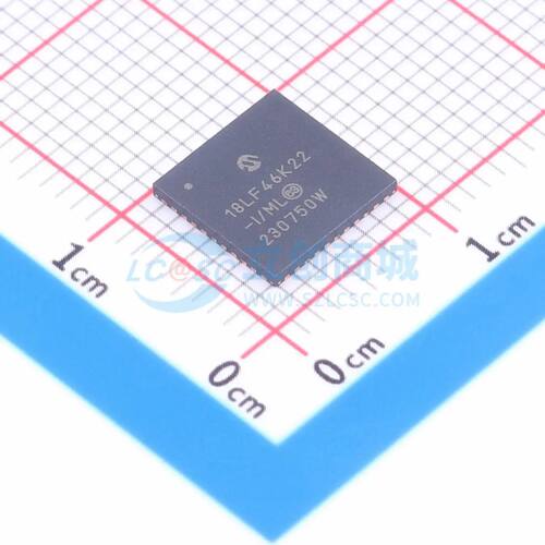 单片机(MCU/MPU/SOC) PIC18LF46K22T-I/ML QFN-44-EP(8x8) 电子元