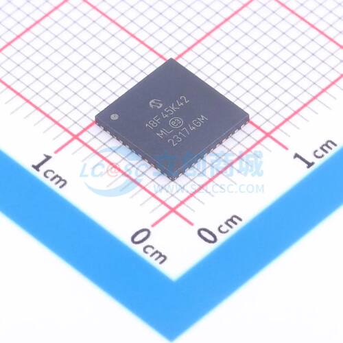单片机(MCU/MPU/SOC) PIC18F45K42-I/ML QFN-44-EP(8x8) 电子元件