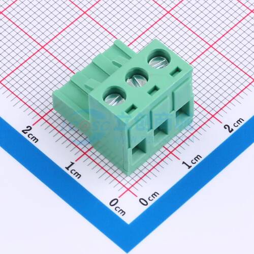 插拔式接线端子 WJ2EDGK-5.08-03P-14-00A P=5.08mm 公插头 1x3P