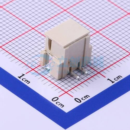 线对板针座 2.54-2P LT SMD,P=2.5mm 1x2P电子元件BOM可配单