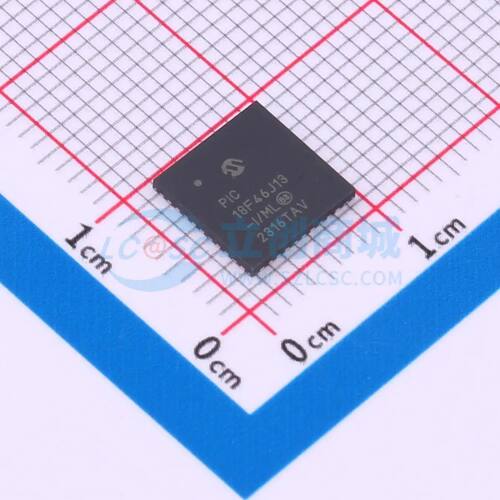 单片机(MCU/MPU/SOC) PIC18F46J13-I/ML QFN-44-EP(8x8) 电子元件