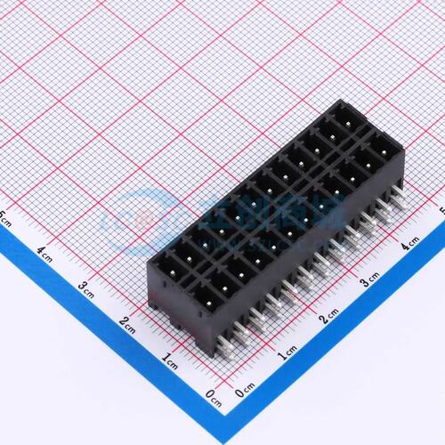插拔式接线端子 DB2ERHB-3.81-2*12P-BK 弯插,P=3.81mm 2x12P电子