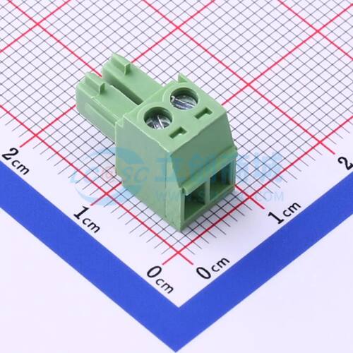 插拔式接线端子 WJ15EDGK-3.5-02P-14-00A P=3.5mm 公插头 1x2P电