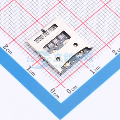 SIM卡连接器 5001B-SIM127-135 SMD 拔插式电子元件BOM可配单