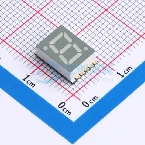 LED数码管 GS2811CB-G SMD,11x7.5mm 1位0.28电子元件BOM可配单