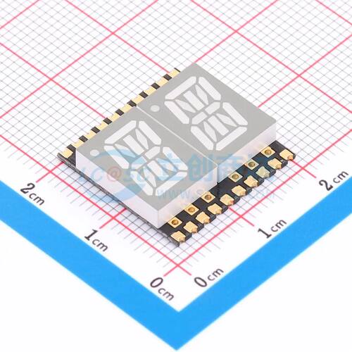 LED数码管 GS4021AR-G SMD,19x18.8mm 电子元件BOM可配单