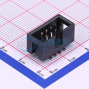 IDC刺破式连接器(牛角/简牛) 321008MG0CBK00A03 SMD,P=2.54mm 2x