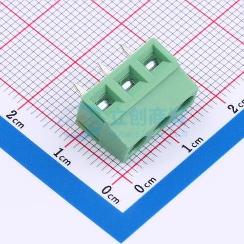 螺钉式接线端子 BX-DG27V-5.0-3P 插件,P=5mm 1x3P电子元件BOM可