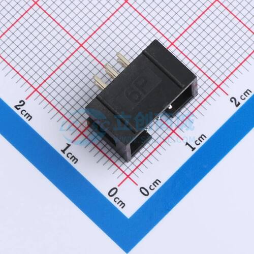 IDC刺破式连接器(牛角/简牛) IDC2.54-01-03PZS 插件,P=2.54mm 2x