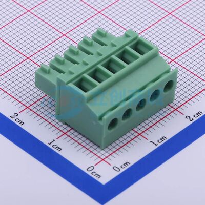 插拔式接线端子 DB2EKA-3.81-5P-GN-S P=3.81mm 1x5P电子元件BOM