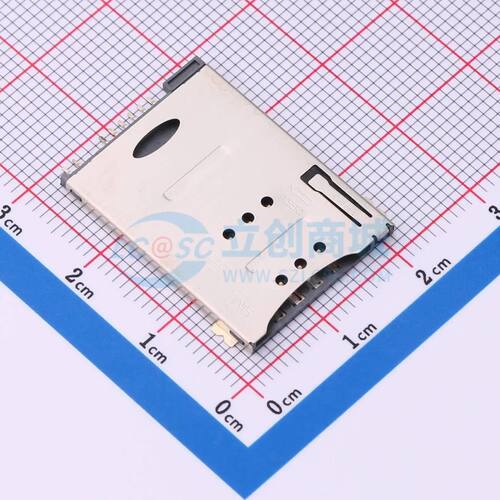SIM卡连接器 SIM103-TZ8P SMD 自弹式电子元件BOM可配单