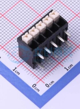 弹簧式接线端子 JL212R-35005B01 弯插,P=3.5mm 1x5P电子元件BOM