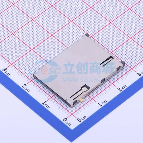 SIM卡连接器 SIM-210 SMD 自弹式电子元件BOM可配单