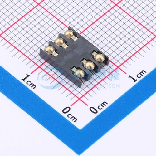 SIM卡连接器 HYCW218-SIM06-200B SMD 拔插式电子元件BOM可配单