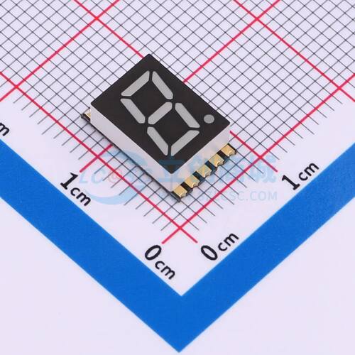 LED数码管 GS3011AW-B SMD,12x7.3mm 1位0.3电子元件BOM可配单