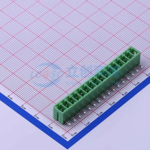 插拔式接线端子 KF2EDGR-3.81-16P 弯插,P=3.81mm 板端/插座-闭口