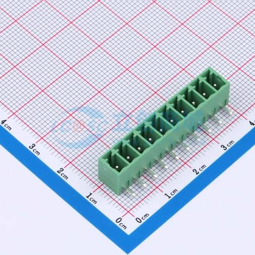 插拔式接线端子 DA381-241C1-10PG213 弯插,P=3.81mm 1x10P电子元