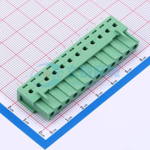 插拔式接线端子 DB2EB-5.08-12P-GN 插件,P=5.08mm 1x12P电子元件
