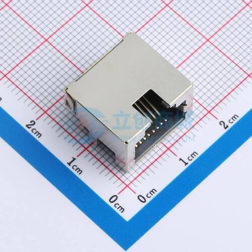 以太网连接器(RJ45 RJ11) HC-WK88-C42-K 插件 沉板不带LED电子元